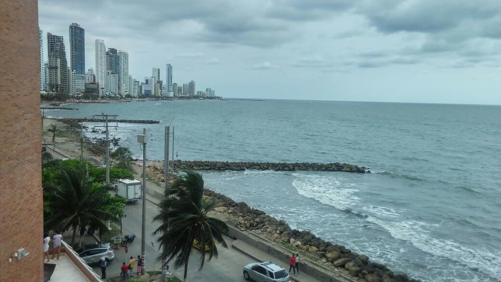 Apto En Cartagena Ed Puerto Azul Vista Al Mar Apartment Exterior foto
